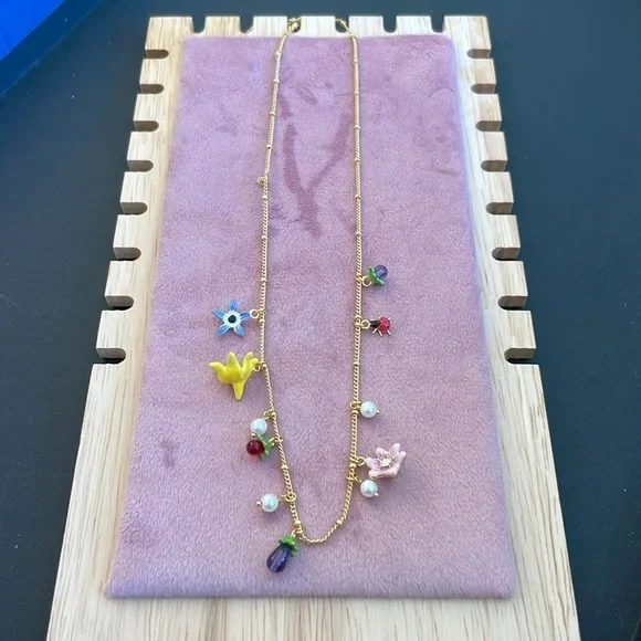 Les NEREIDES mixes flower 🌸 necklace - Picture 4 of 4